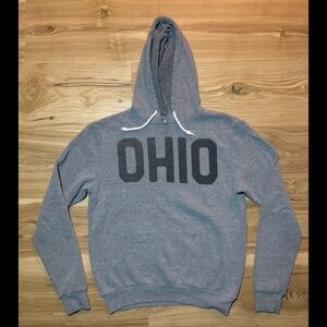 Where I’m From (OHIO) Gray Hoodie  Size Small